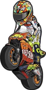 BMW S1000RR sport bike sublimated all over print tshirt