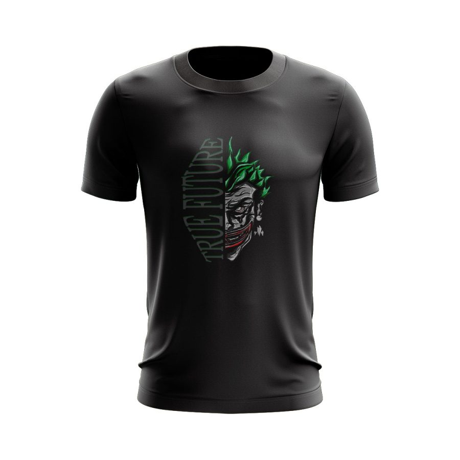 Batman joker Graphic T Shirt Black