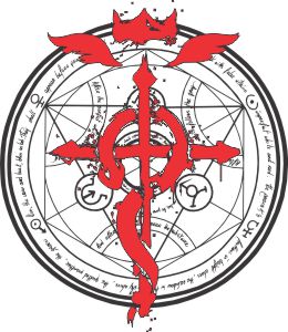 Full metal alchemist graphic t shirt