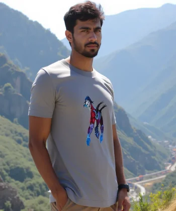 The fallen Graphic T Shirt GREY
