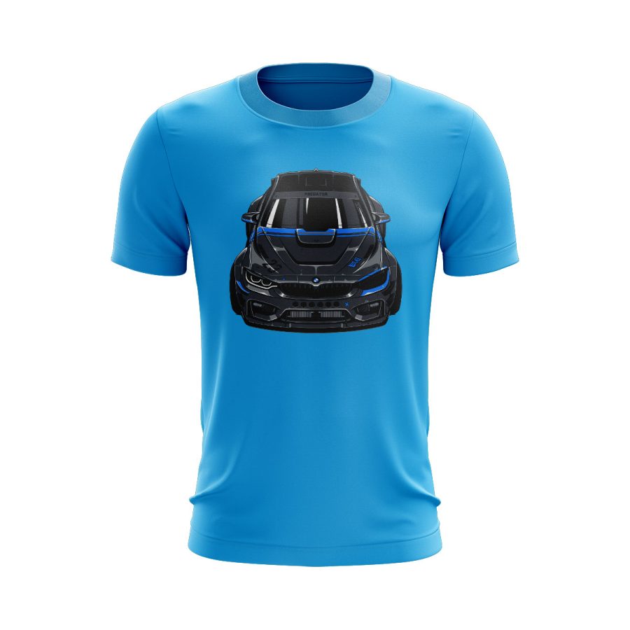 Graphic T Shirt sky blue bmw concept car graphic T Shirt sky blue