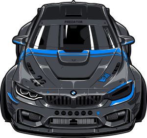 bmw concept car graphic t shirt