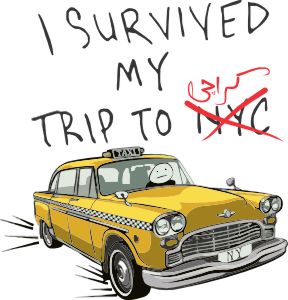 i survived karachi graphic t shirt
