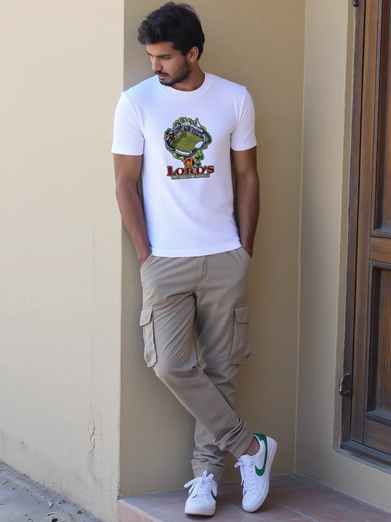 lords MCC customer picture lords mcc cricket stadium digital graphic T Shirt GREY