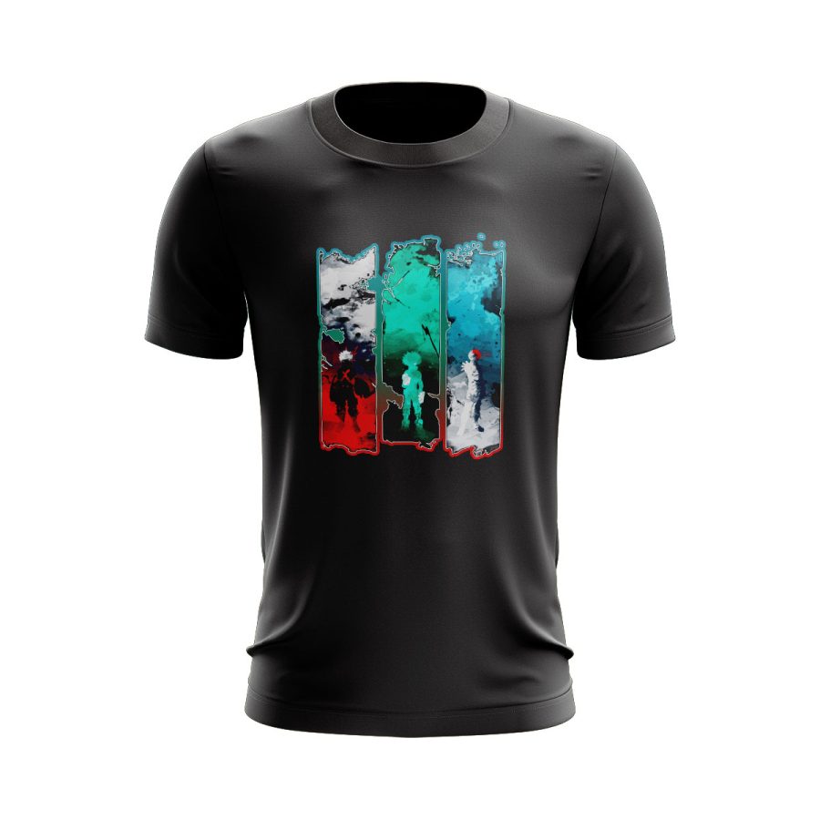 my hero academia Graphic T Shirt Black