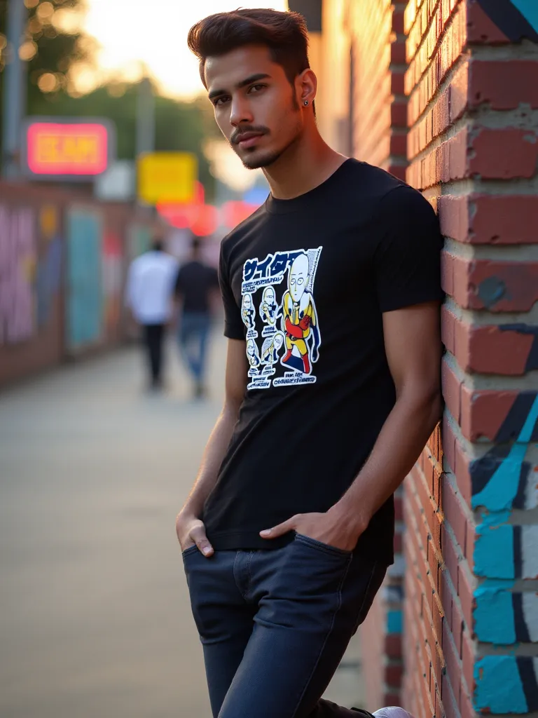 one punch man anime customer picture saitama one punch man work out regime gym graphic T Shirt WHITE