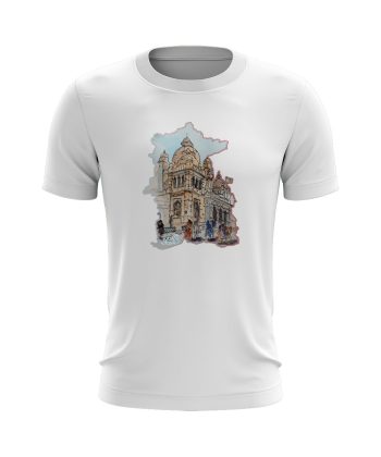 pakistan lahore museum buddhist art graphic T Shirt WHITE