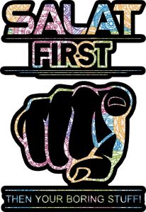 salat namaz first اسلامی graphic digital sticker Islamic t shirt