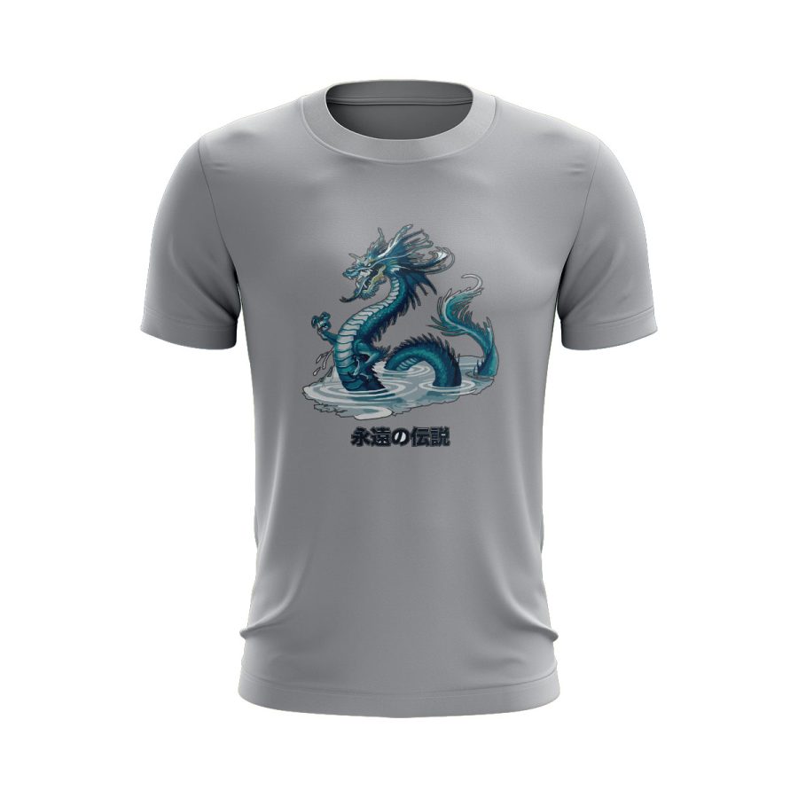 sea dragon Graphic T Shirt GREY