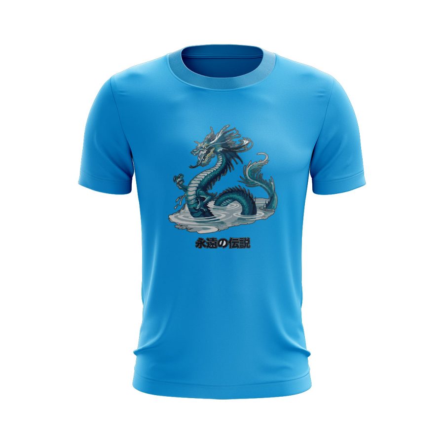 sea dragon Graphic T Shirt sky blue