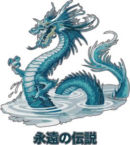 sea dragon graphic t shirt