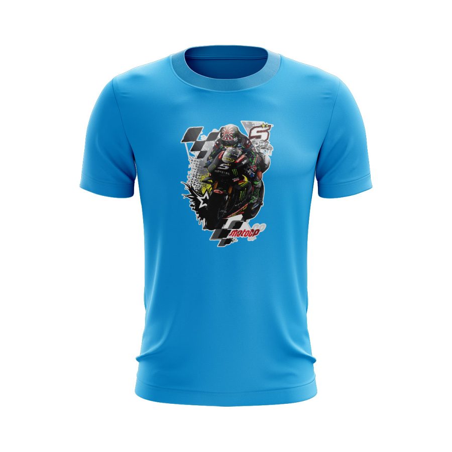 Graphic T Shirt sky blue super heavy bike 5 racer yamaha graphic t shirtT Shirt sky blue