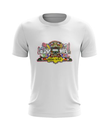 truck art pakistan to lang ja graphic T Shirt WHITE