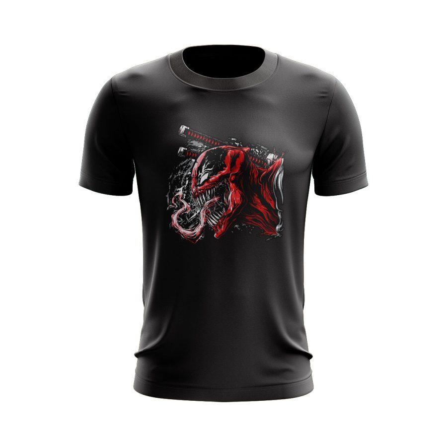 venom deadpool digital graphic T Shirt Black
