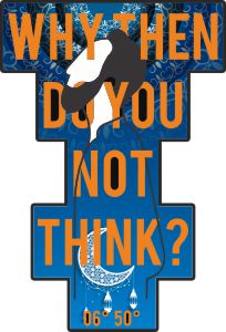 why do you not think تدبر تفکر اسلامی graphic digital sticker Islamic t shirt