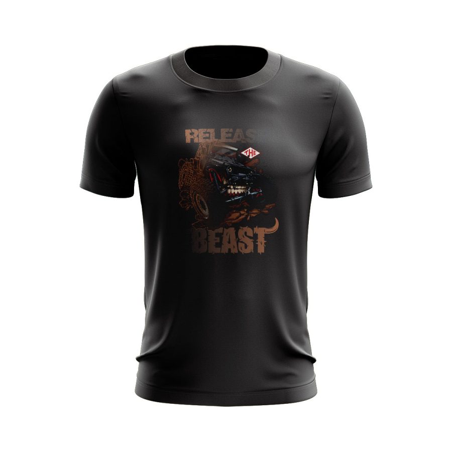 Unique digital sticker Graphic t shirt jeep offroad beast 4x4 surf fj40 graphic t shirt sticker