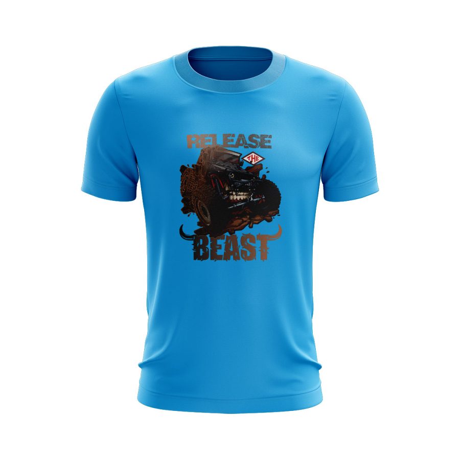 Unique digital sticker Graphic t shirt jeep offroad beast 4x4 surf fj40 graphic t shirt sticker