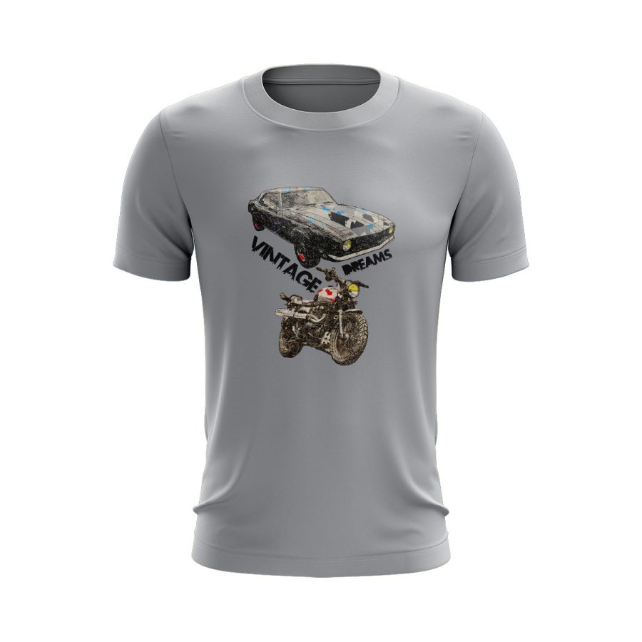 Vintage 1970 Chevrolet Camaro Muscle Car sports naked bike graphic t shirt sticker.jpg