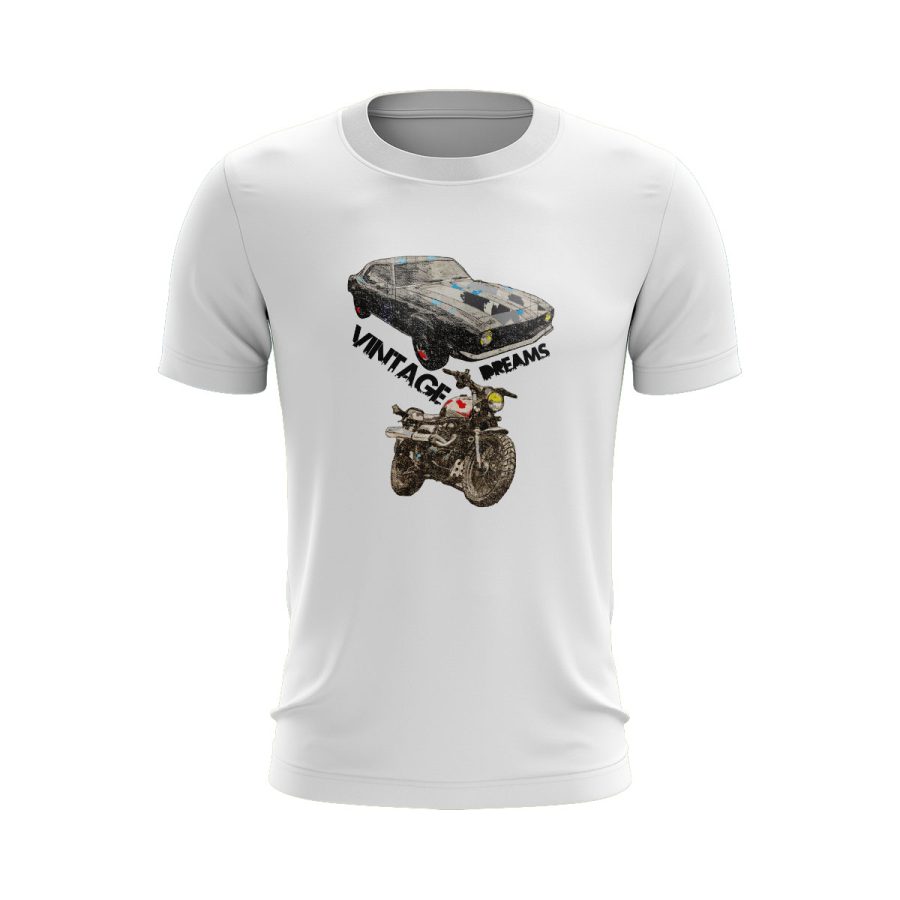 Vintage 1970 Chevrolet Camaro Muscle Car sports naked bike graphic t shirt sticker.jpg