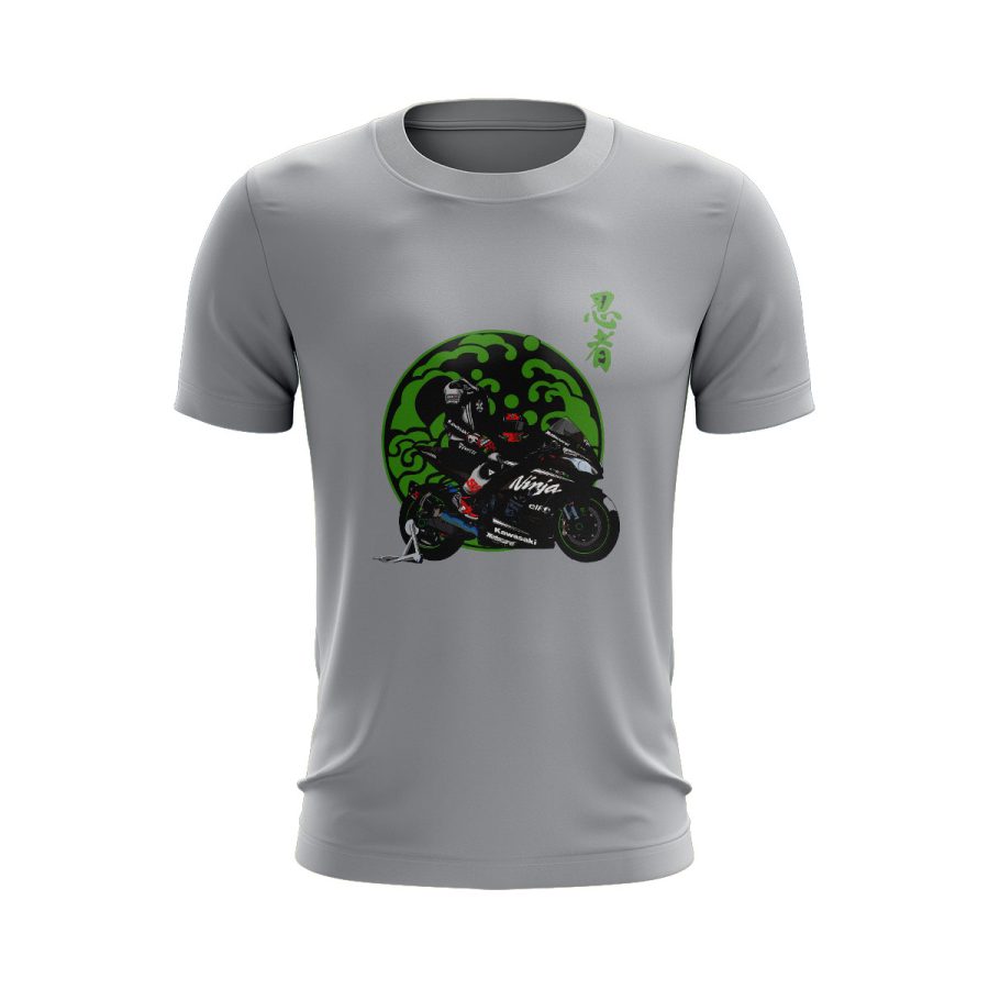 kawasaki ninja heavy bike graphic t shirt sticker