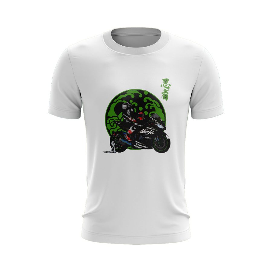 kawasaki ninja heavy bike graphic t shirt sticker