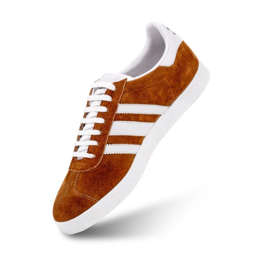 suede luxury leather upper sneaker running walking casual shoes Lumina Camel