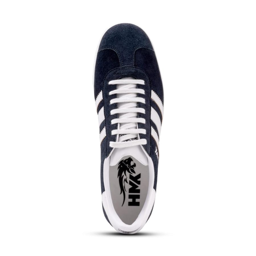 suede luxury leather upper sneaker running walking casual shoes Lumina Ocean Blue suede luxury leather upper sneaker running walking casual shoes Lumina Ocean Blue