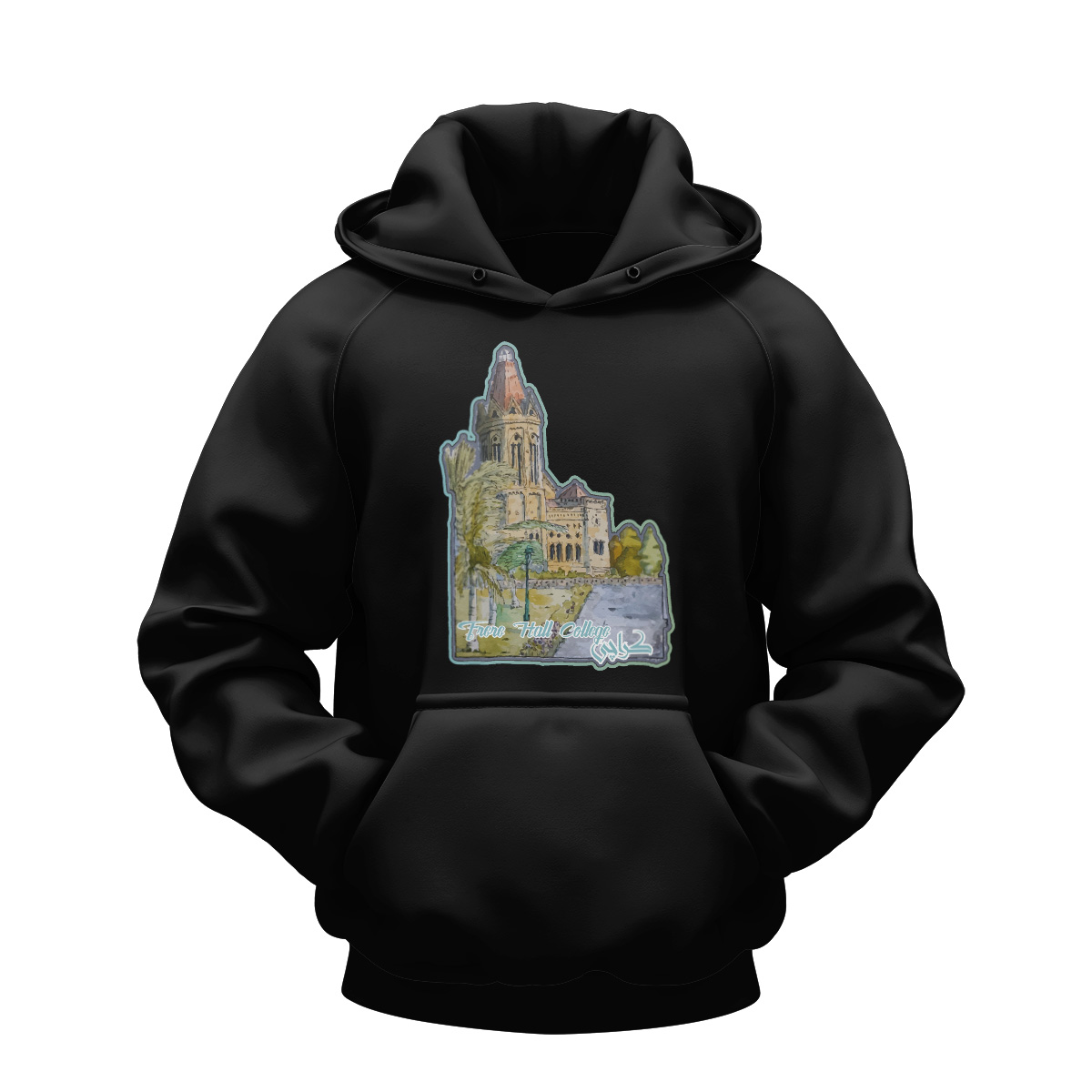 pakistan city karachi frere hall graphic Graphic Hoodies DTF sticker pakistan city karachi frere hall graphic Graphic Hoodies DTF sticker