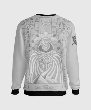 moon knight sublimated sweatshirts pullover round neck fleece full sleeve sublimation all over print