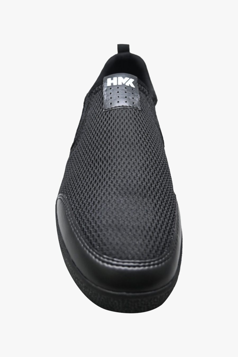 Black Air Mesh Slip-On Sneakers - Lightweight Comfort running walking casual shoes breeze