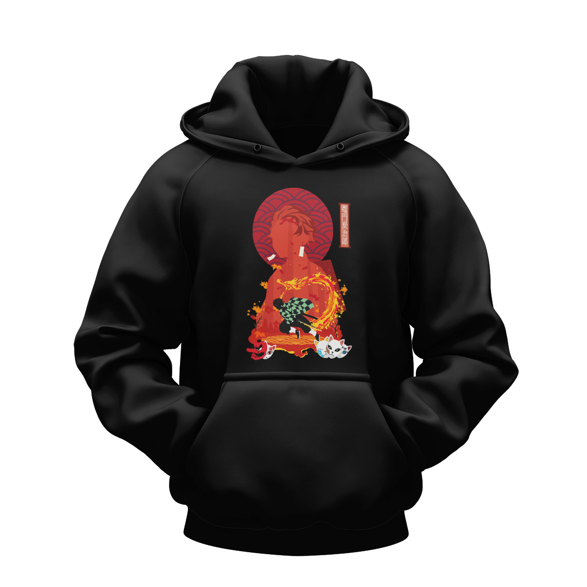 tanjiro demon slayer anime graphic Hoodies tanjiro demon slayer anime graphic Hoodies DTF Sticker all over print sublimated polo shirt