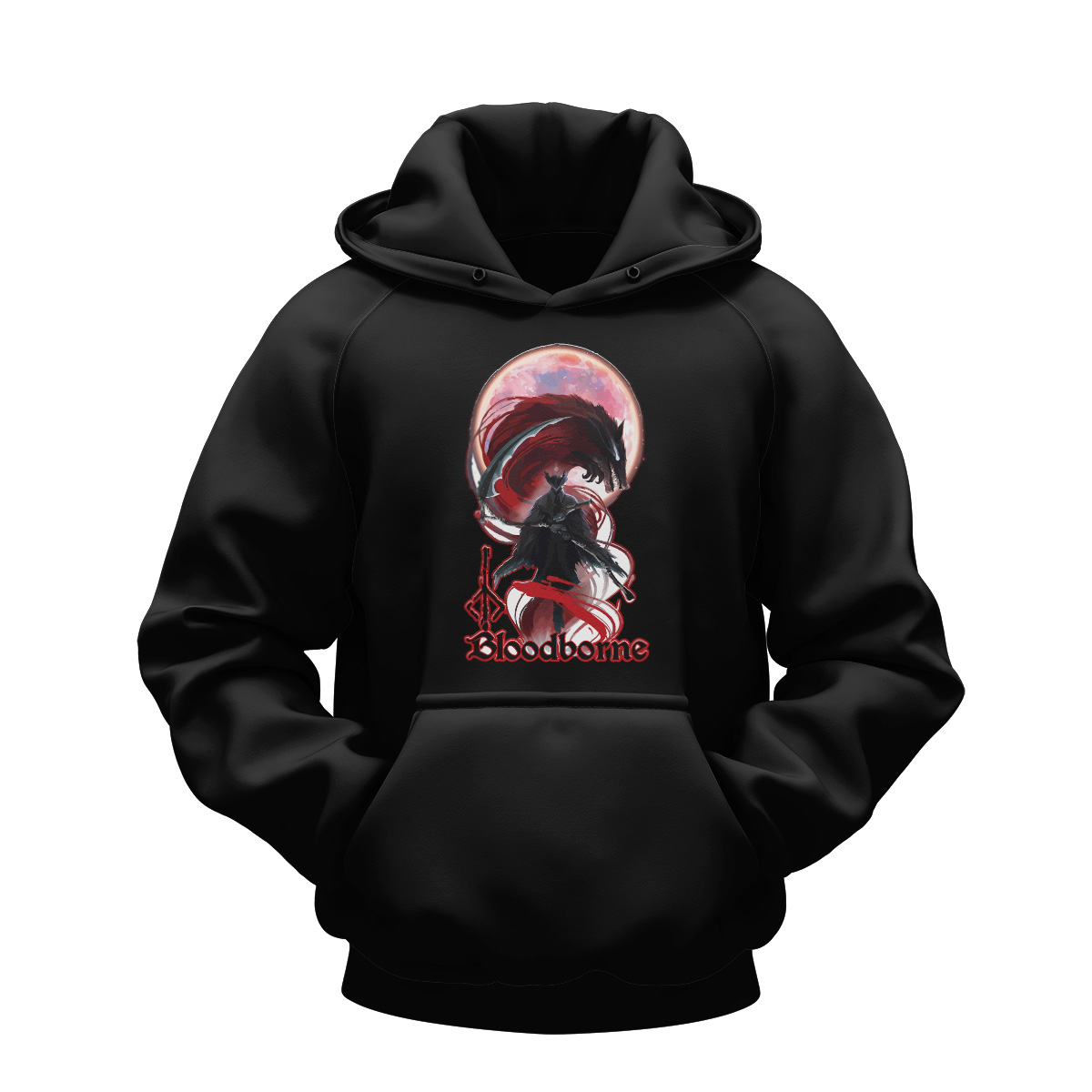 bloodborne game gaming ps5 pc digital graphic Hoodies bloodborne game gaming ps5 pc digital graphic Hoodies DTF Sticker all over print sublimated polo shirt