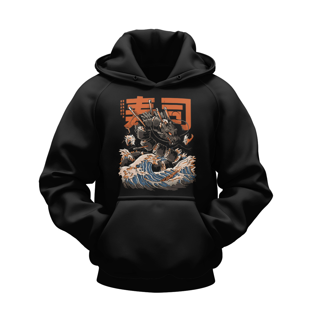 sushi dragon noodle bowl soup art graphic Hoodies sushi dragon noodle bowl soup art graphic Hoodies DTF Sticker all over print sublimated polo shirt