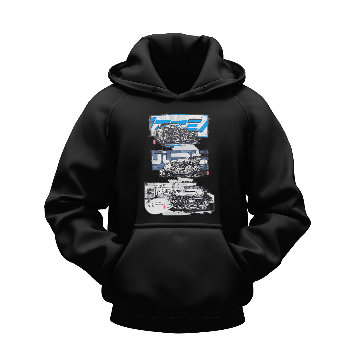 kaido racers Japanese Car Art JDM Hoodies kaido racers Japanese Car Art JDM Hoodies DTF Sticker all over print sublimated polo shirt