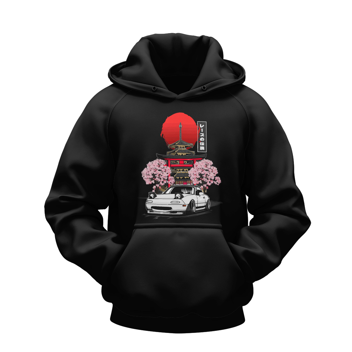 Japanese Car Art JDM Hoodies mazda mx5 Japanese Car Art JDM Hoodies mazda mx5 DTF Sticker all over print sublimated polo shirt