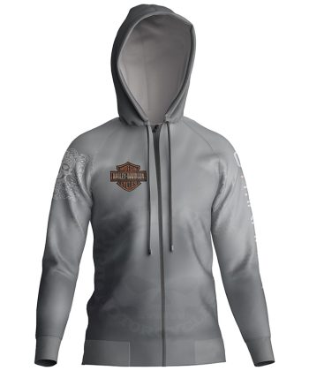 Front view of The Breakout, a modern Harley Davidson Hoodie Pakistan.