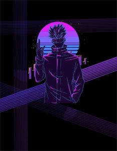 design of The Infinite Void, a lightweight anime Hooded T-Shirt Pakistan.