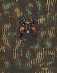 The Sentinel Markhor shirt with a hexagon camouflage pattern Camo Shirt Pakistan