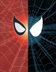 design of The Alter Ego, a split-design Spider-Man Hoodie Pakistan.