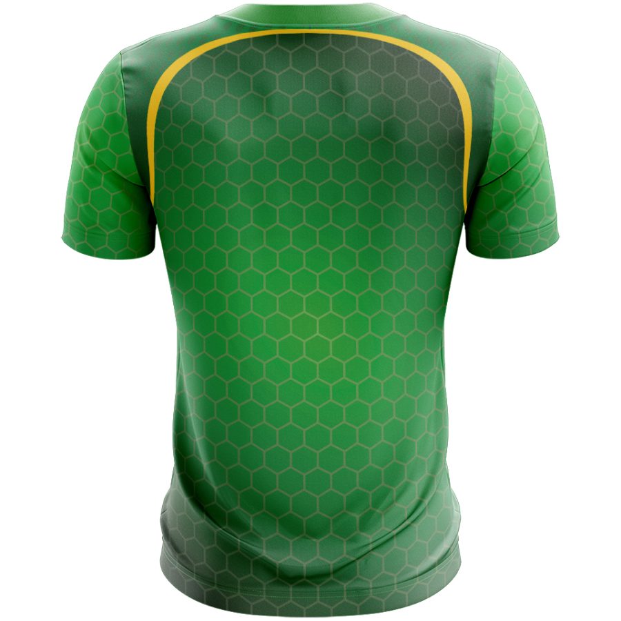 Hexa-Tech All Over Print Sports T-Shirt sublimated Half sleeve back view