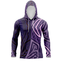 Codex Hooded T-Shirt | Slim Fit Lycra Mesh Performance Wear